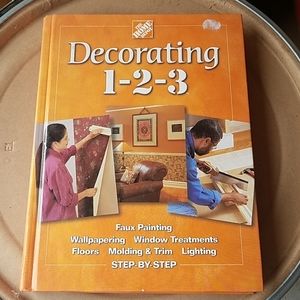 Decorating 1-2-3 Book by Home Depot
